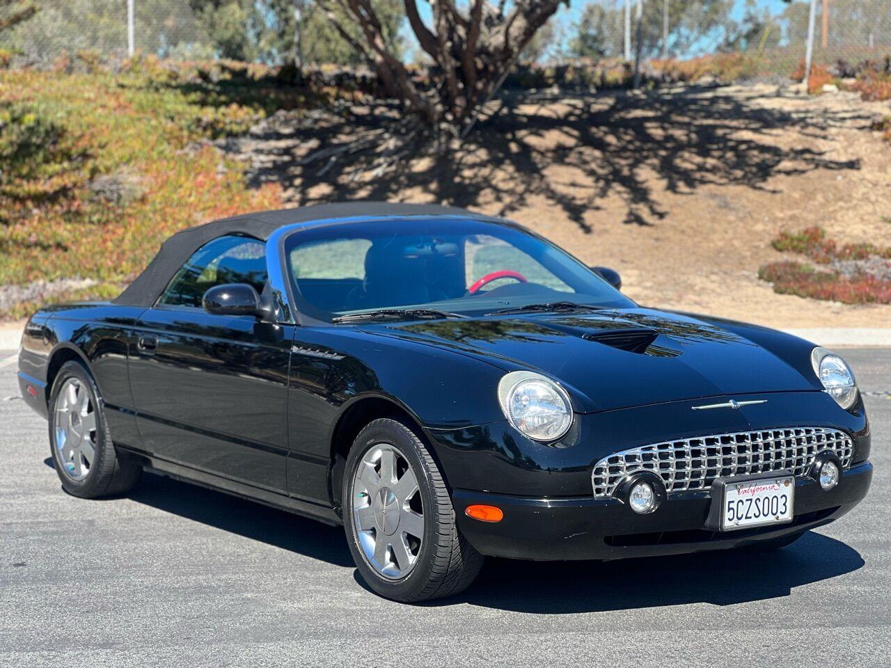 Used 2002 Ford Thunderbird Deluxe 2dr Convertible For Sale (sold 